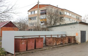 Контейнерная площадка на улице Кирова