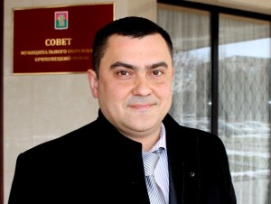 Председатель Совета молодых депутатов Брюховецкого района Александр Сучков.